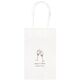 Champagne Crystal Toast Medium Twisted Handled Bags Image 2 of 2